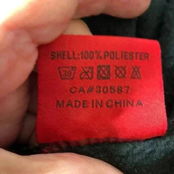 Speed Canada black hoodie with front zipper and hood - Picture 4 of 4